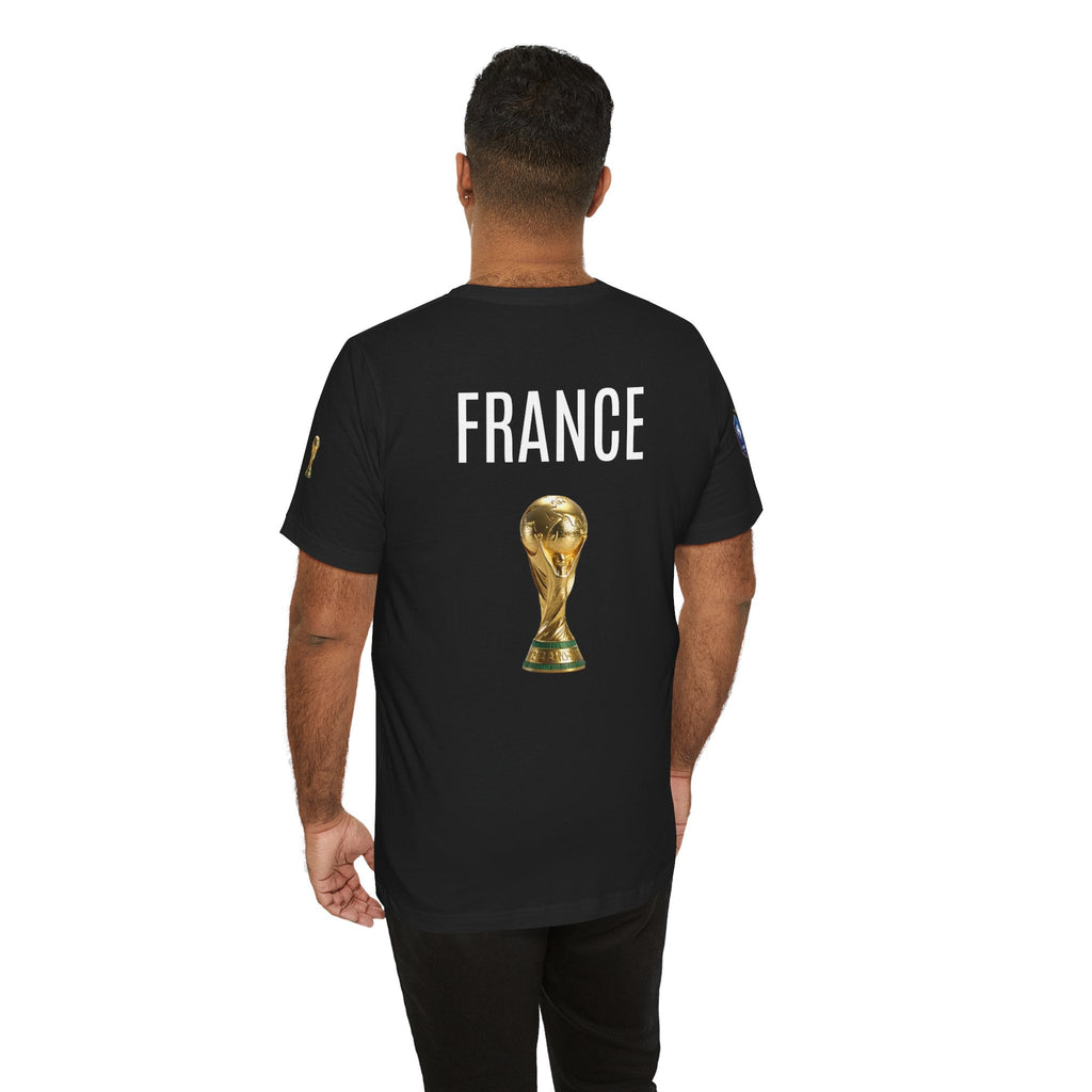 France World Cup Trophy T‑Shirt Football Fan Jersey - Etna Gift