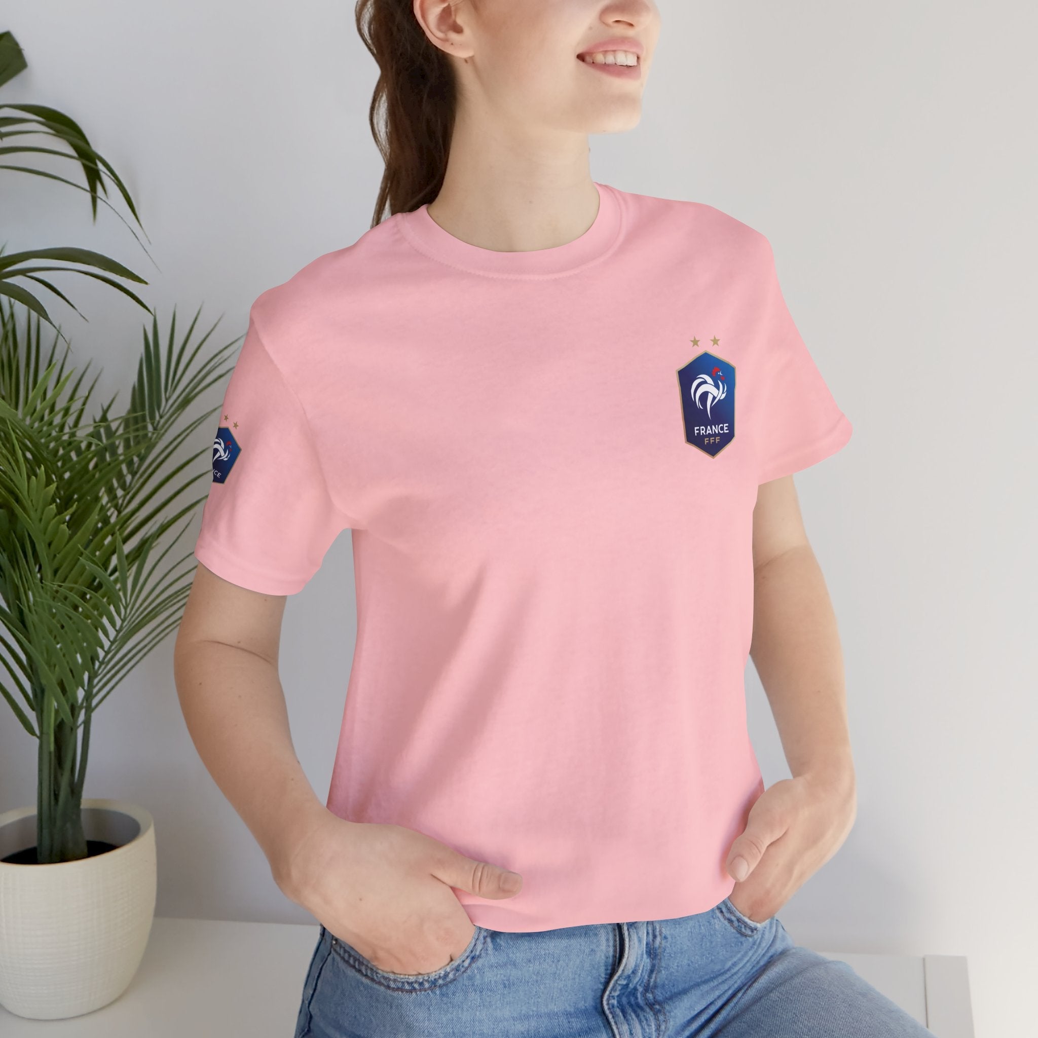 France World Cup Trophy T‑Shirt Football Fan Jersey - Etna Gift