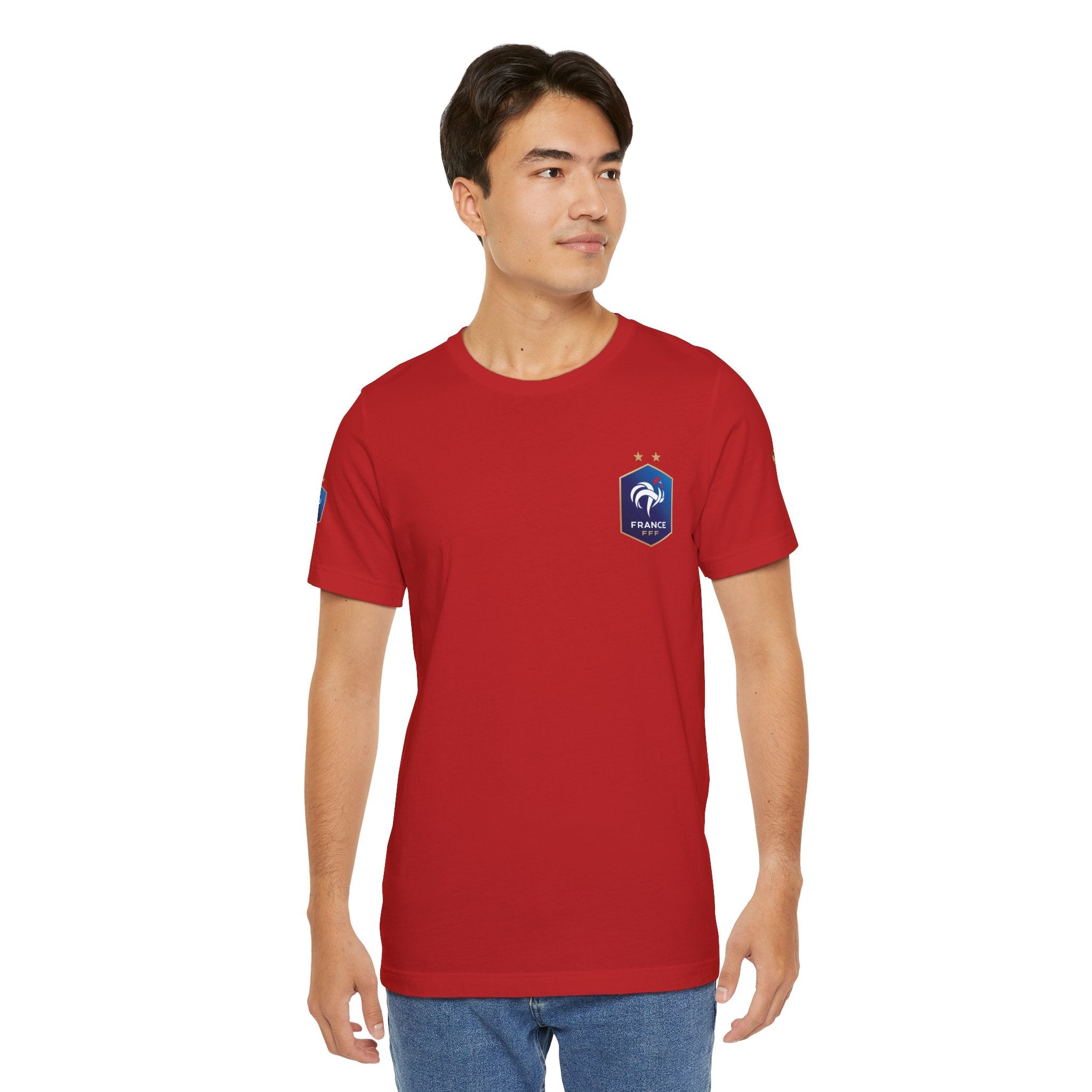 France World Cup Trophy T‑Shirt Football Fan Jersey - Etna Gift