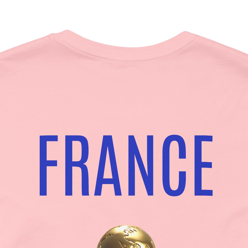 France World Cup Trophy T‑Shirt Football Fan Jersey - Etna Gift