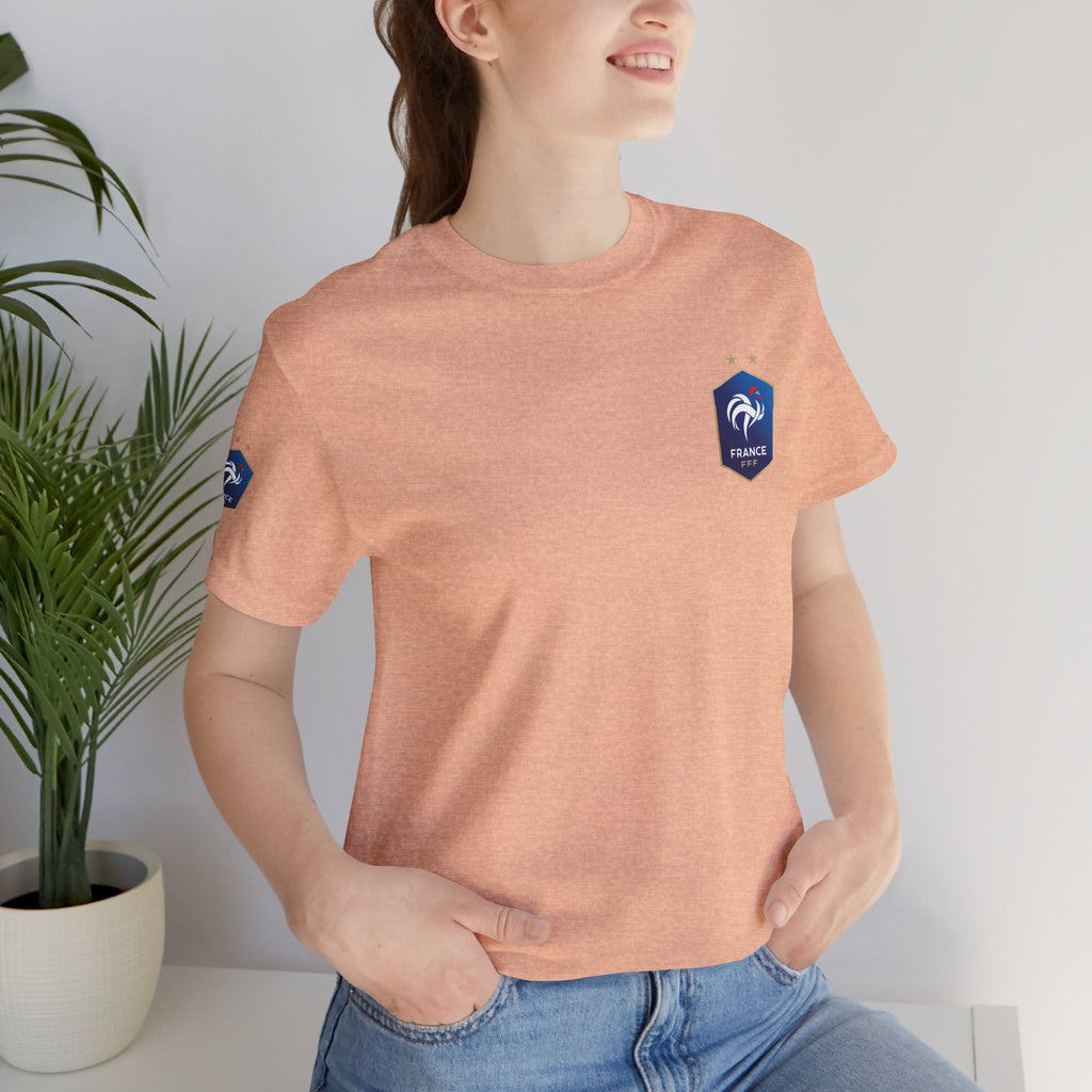 France World Cup Trophy T‑Shirt Football Fan Jersey - Etna Gift