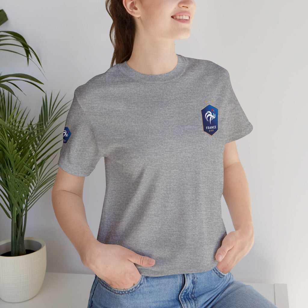 France World Cup Trophy T‑Shirt Football Fan Jersey - Etna Gift