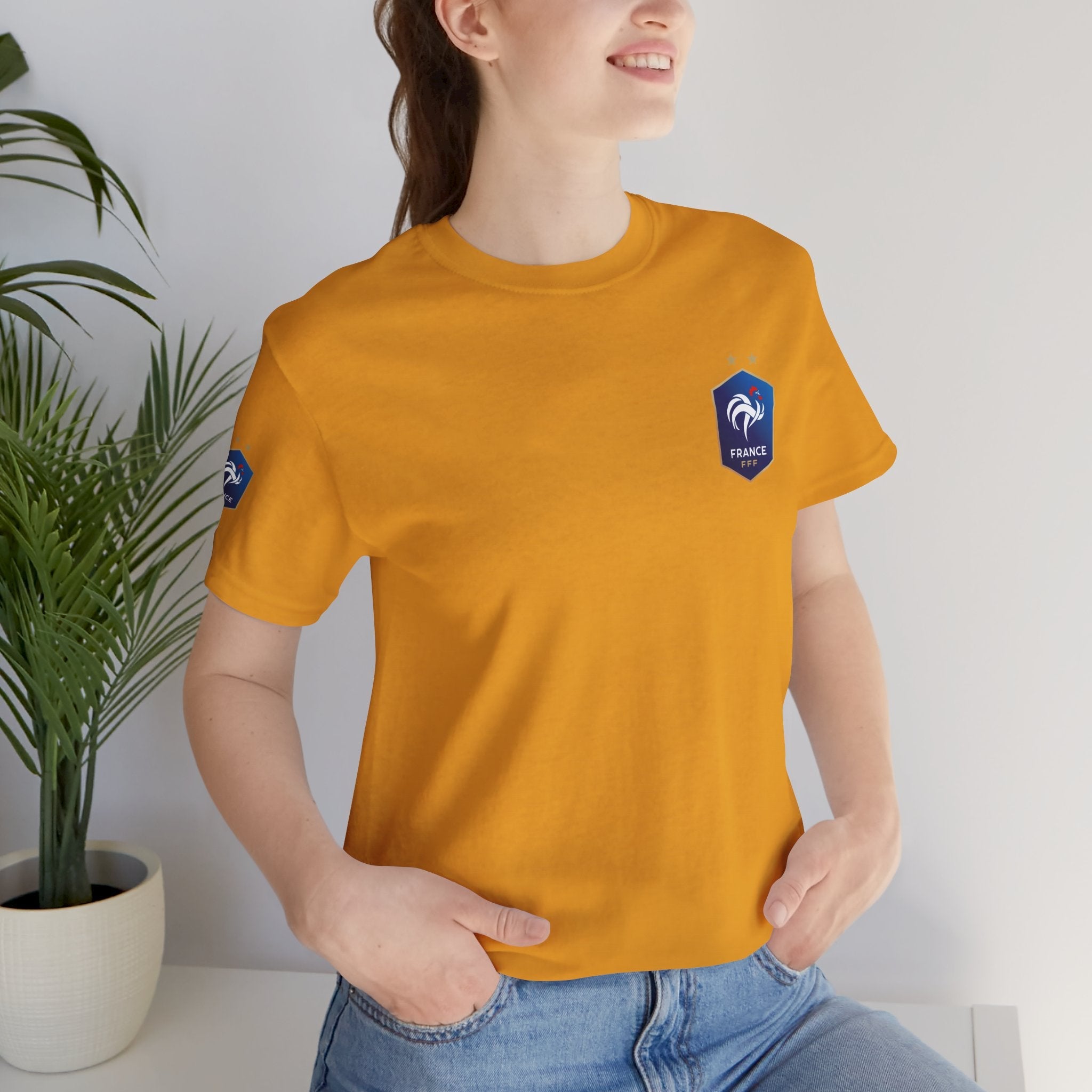 France World Cup Trophy T‑Shirt Football Fan Jersey - Etna Gift