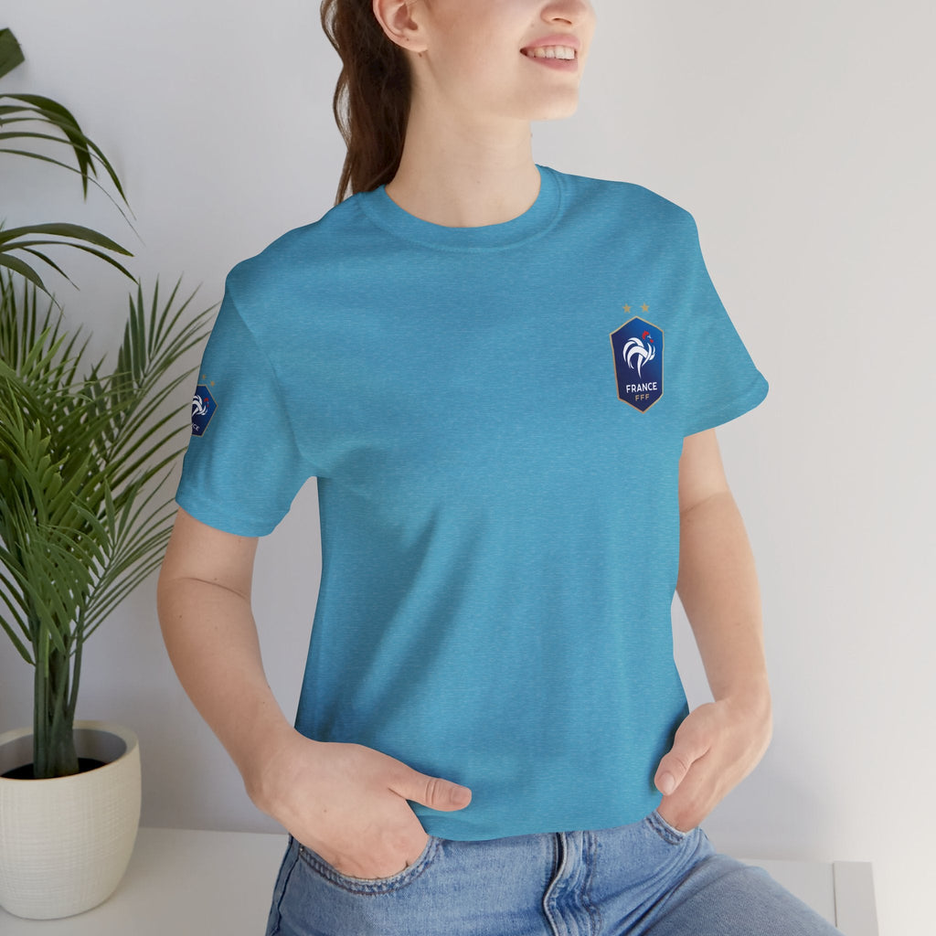 France World Cup Trophy T‑Shirt Football Fan Jersey - Etna Gift
