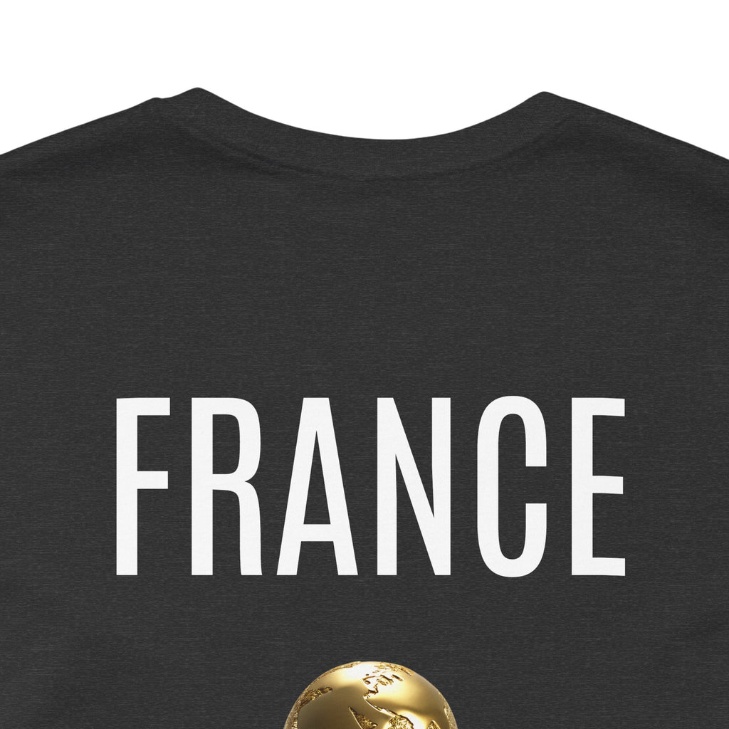France World Cup Trophy T‑Shirt Football Fan Jersey - Etna Gift