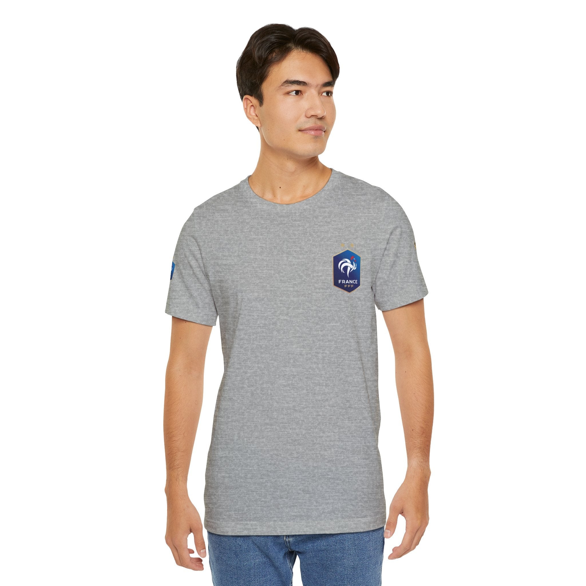 France World Cup Trophy T‑Shirt Football Fan Jersey - Etna Gift
