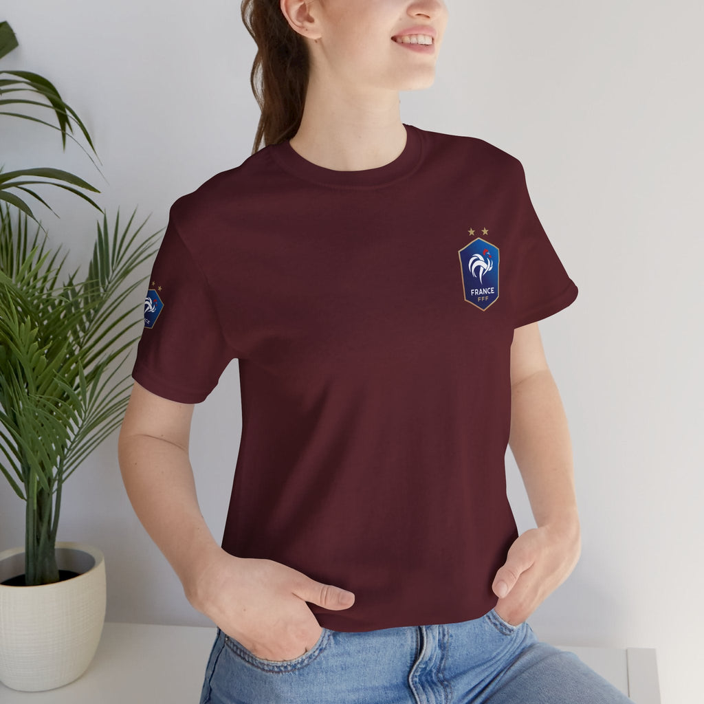 France World Cup Trophy T‑Shirt Football Fan Jersey - Etna Gift