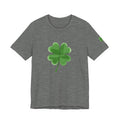 Green Four - Leaf Clover T-Shirt Lucky Shamrock Tee - Etna Gift