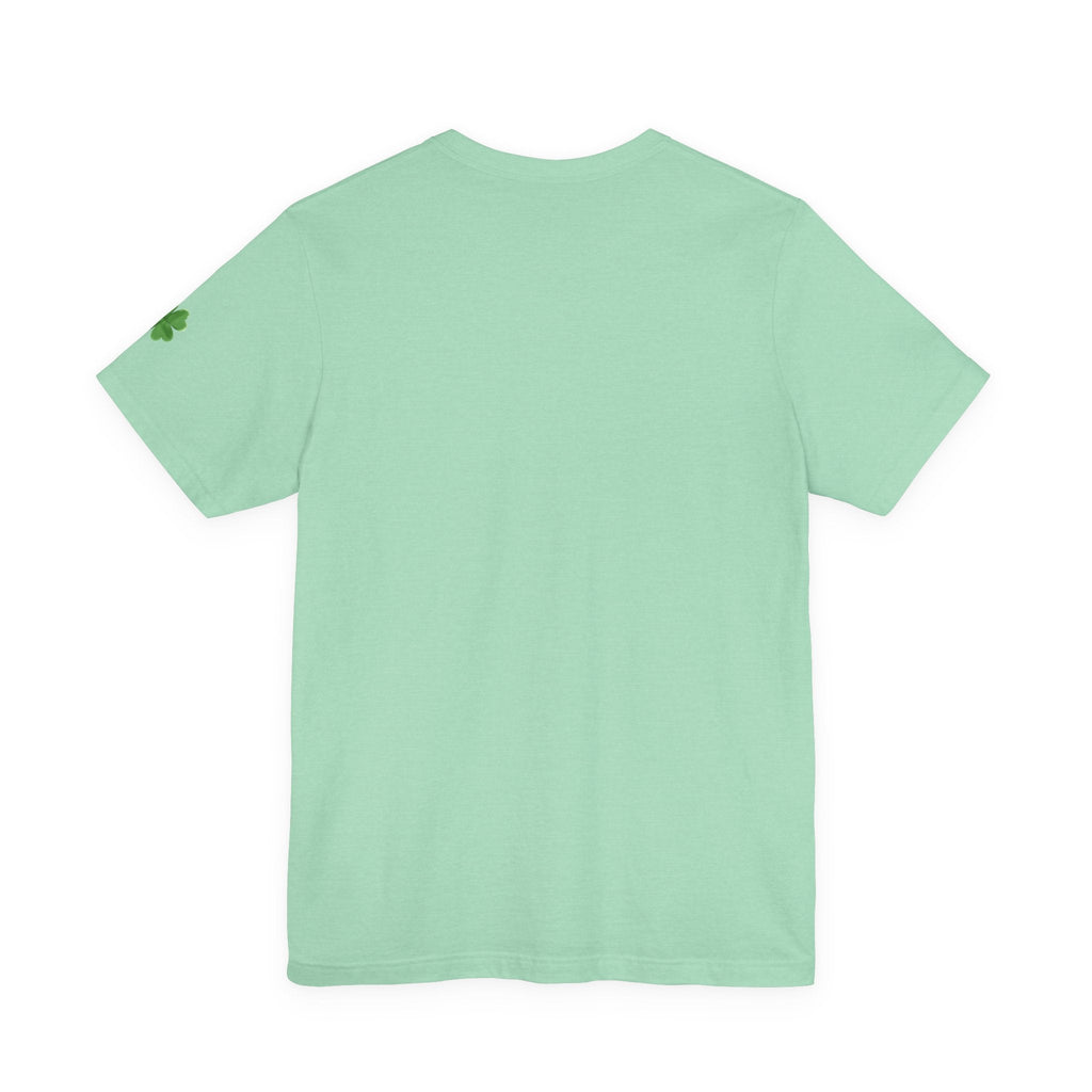 Green Four - Leaf Clover T-Shirt Lucky Shamrock Tee - Etna Gift