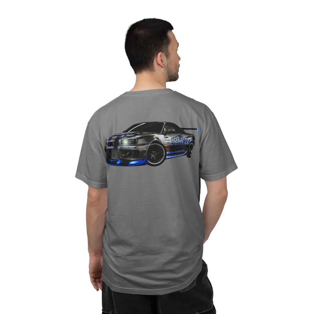 GT-R Skyline Graphic T-Shirt — Race Car Back Print - Etna Gift