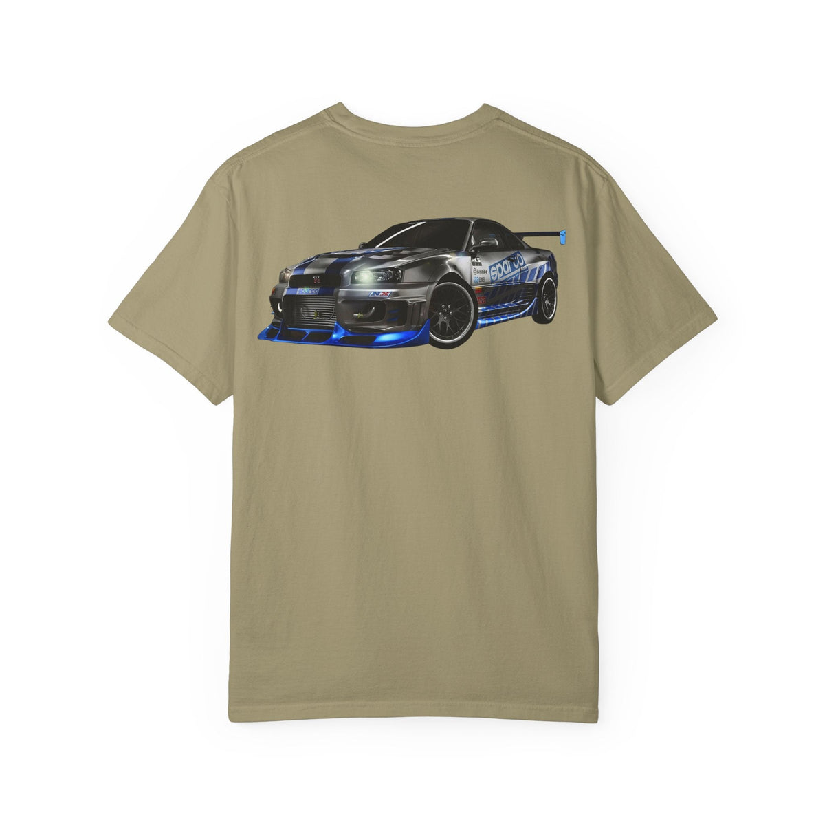 GT-R Skyline Graphic T-Shirt — Race Car Back Print - Etna Gift