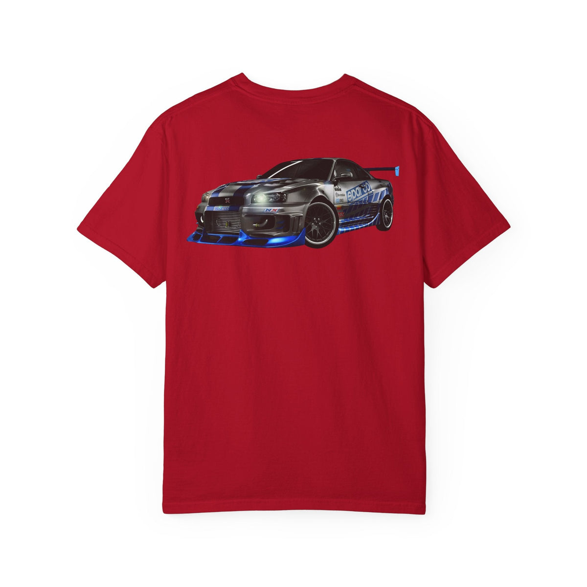 GT-R Skyline Graphic T-Shirt — Race Car Back Print - Etna Gift
