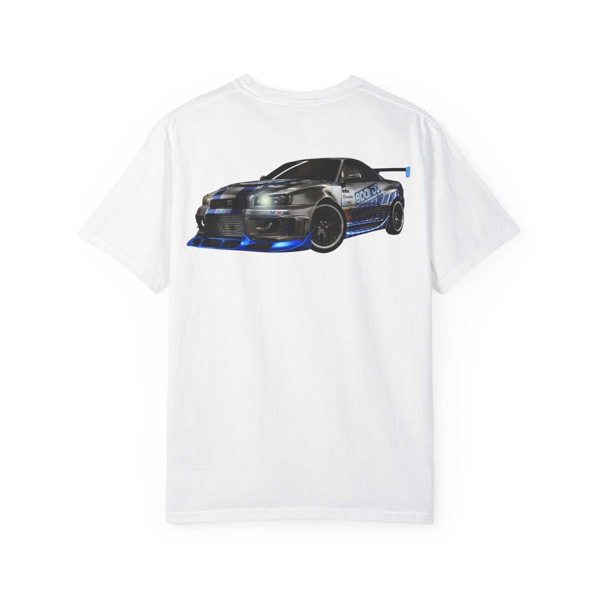 GT-R Skyline Graphic T-Shirt — Race Car Back Print - Etna Gift