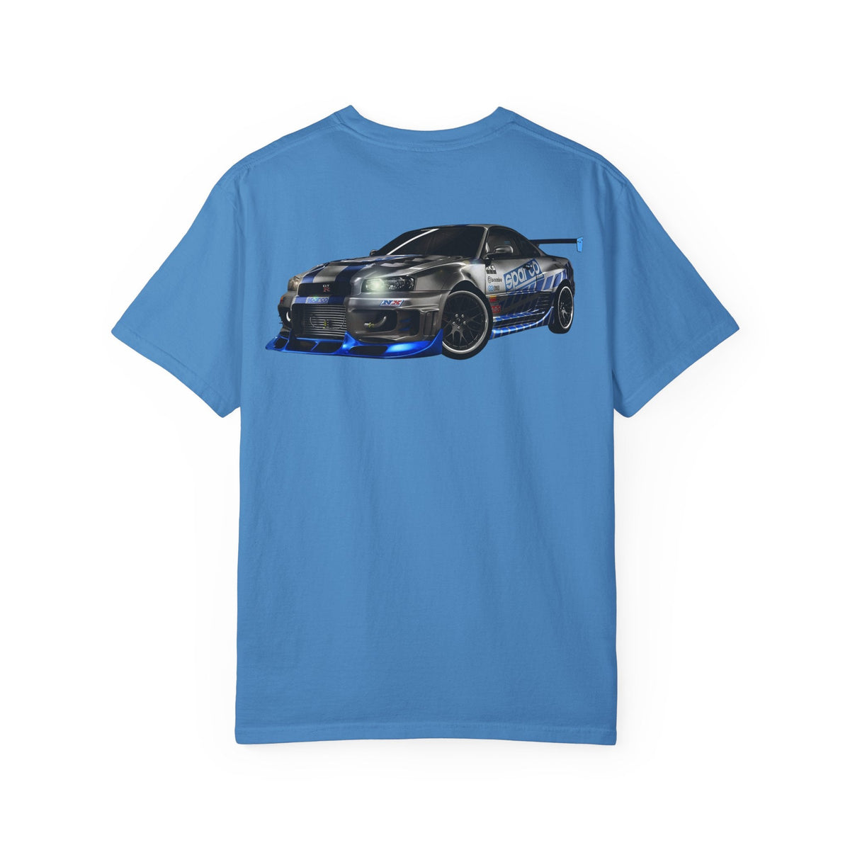 GT-R Skyline Graphic T-Shirt — Race Car Back Print - Etna Gift