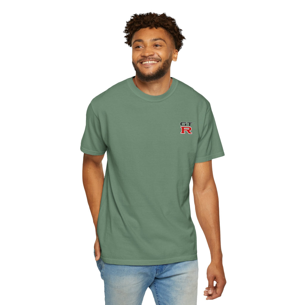 GT-R Skyline Graphic T-Shirt — Race Car Back Print - Etna Gift