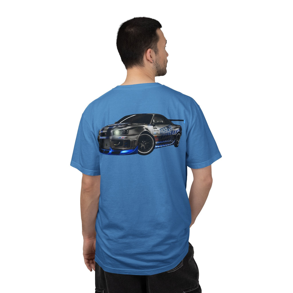 GT-R Skyline Graphic T-Shirt — Race Car Back Print - Etna Gift