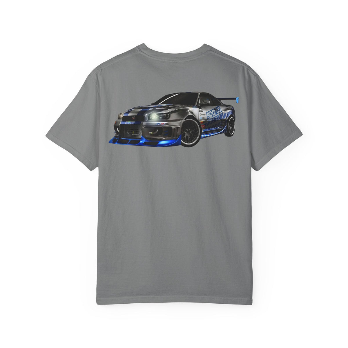 GT-R Skyline Graphic T-Shirt — Race Car Back Print - Etna Gift