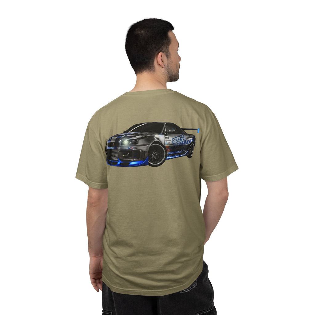 GT-R Skyline Graphic T-Shirt — Race Car Back Print - Etna Gift