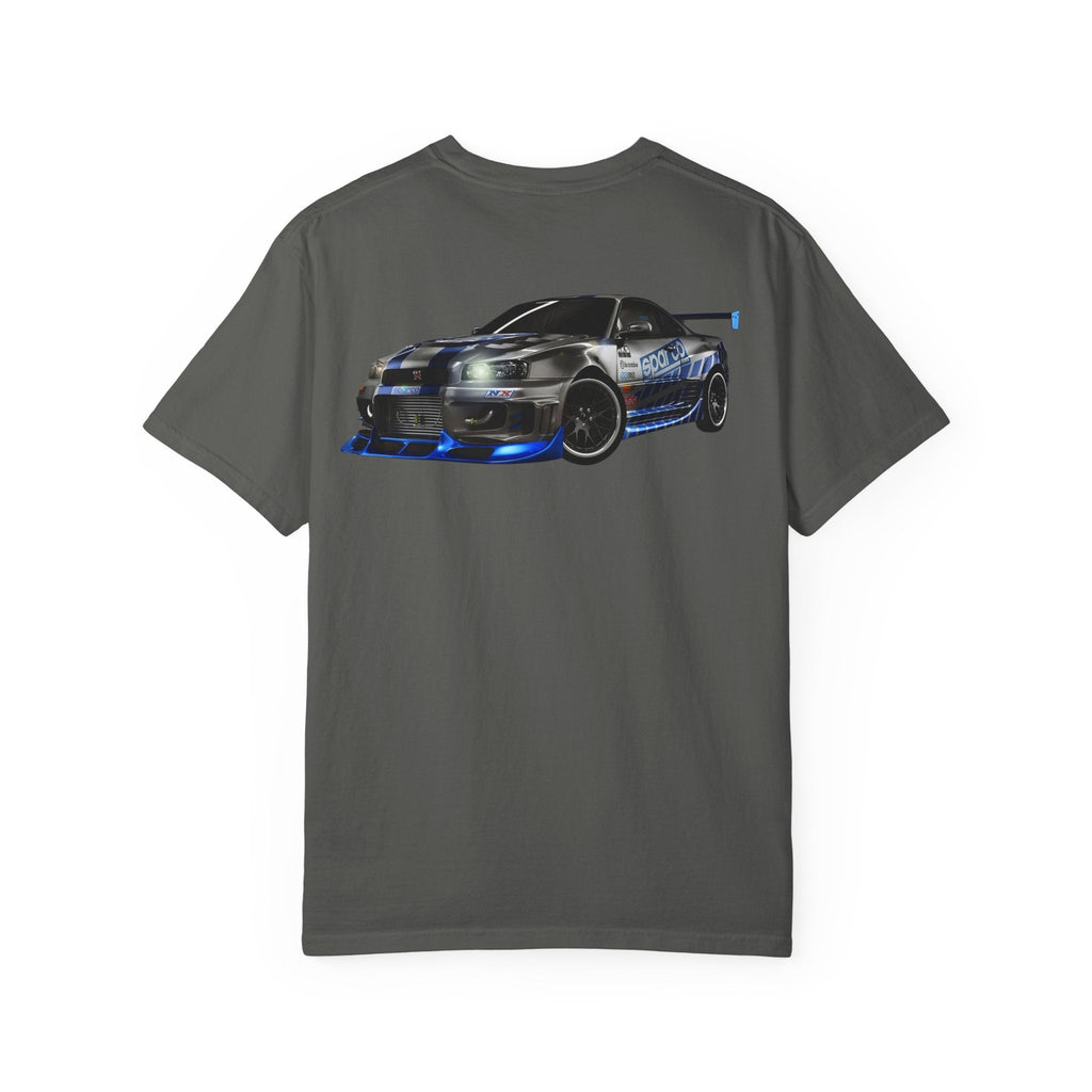 GT-R Skyline Graphic T-Shirt — Race Car Back Print - Etna Gift