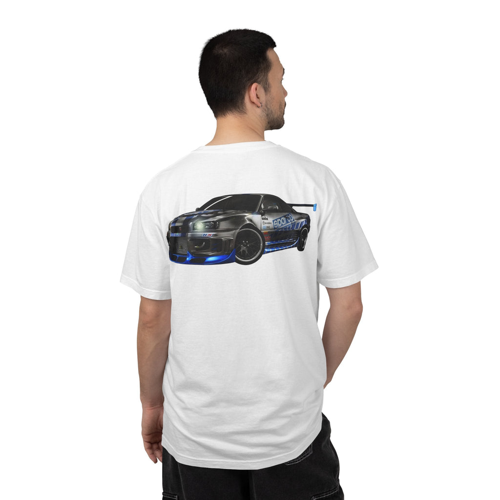 GT-R Skyline Graphic T-Shirt — Race Car Back Print - Etna Gift