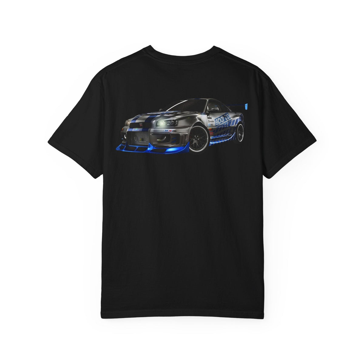 GT-R Skyline Graphic T-Shirt — Race Car Back Print - Etna Gift