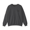 Halloween Candy Crewneck Sweatshirt — 'Happy Halloween' Jack-o'-Lantern & Candy Design - Etna Gift