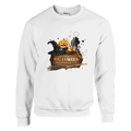 Halloween Pumpkin Crewneck Sweatshirt - Premium Heavy Blend Graphic Sweater - Etna Gift