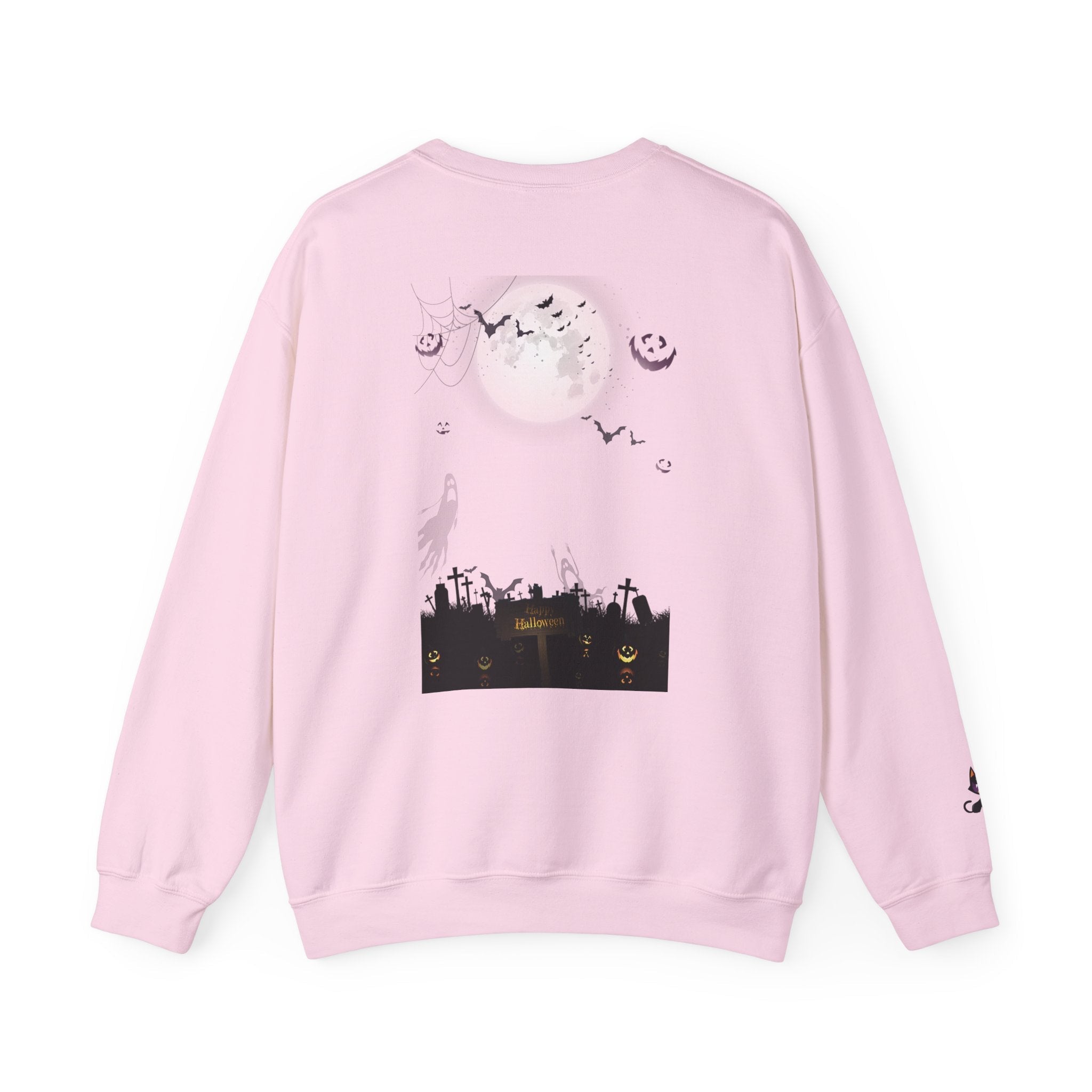 Halloween Unisex Sweatshirt, Women's Men's Crewneck Pullover, Spooky Design, Fall Sweatshirt, Autumn Apparel, Halloween Costume, Cozy - Etna Gift