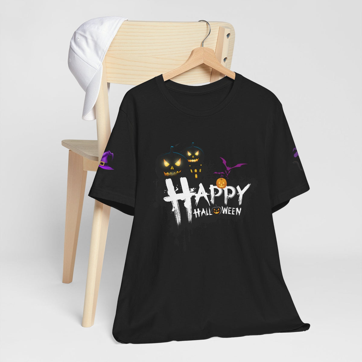 Happy Halloween Pumpkins T‑Shirt - Etna Gift
