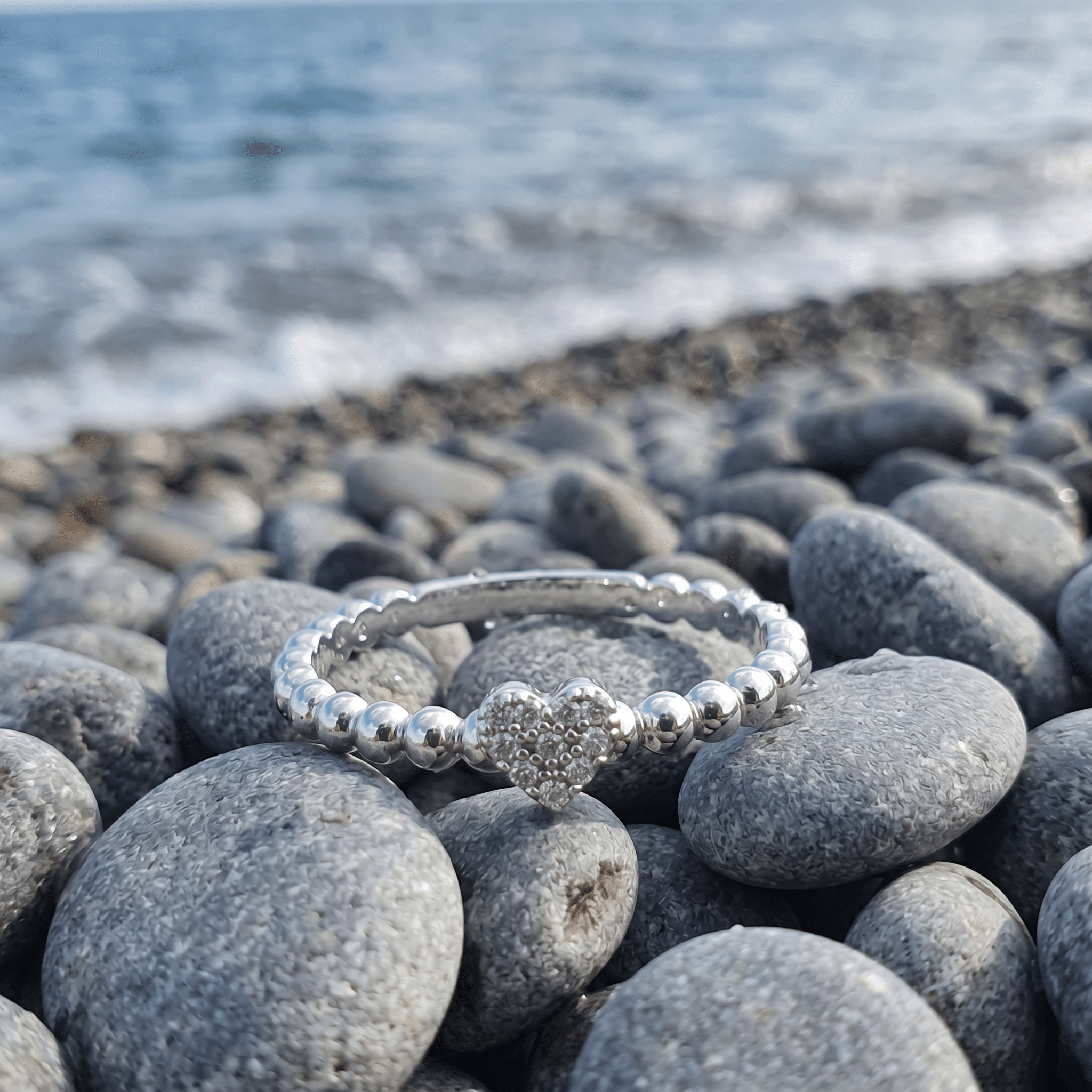 Heart ring 925 sterling silver women's ring - Etna Gift