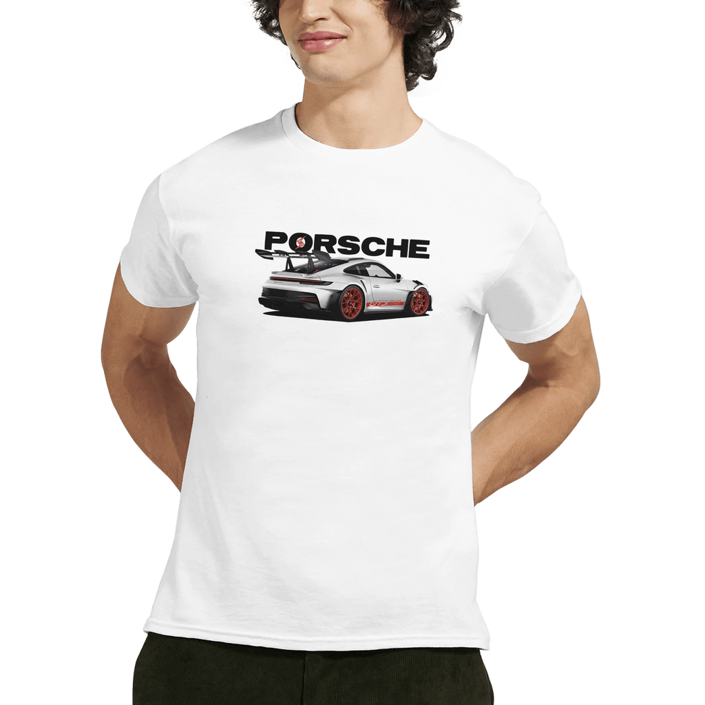 Heavyweight Unisex Crewneck T-shirt | Gildan® 5000 White - Etna Gift
