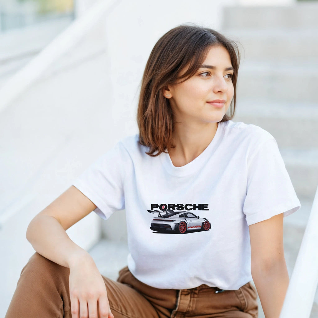 Heavyweight Unisex Crewneck T-shirt | Gildan® 5000 White - Etna Gift