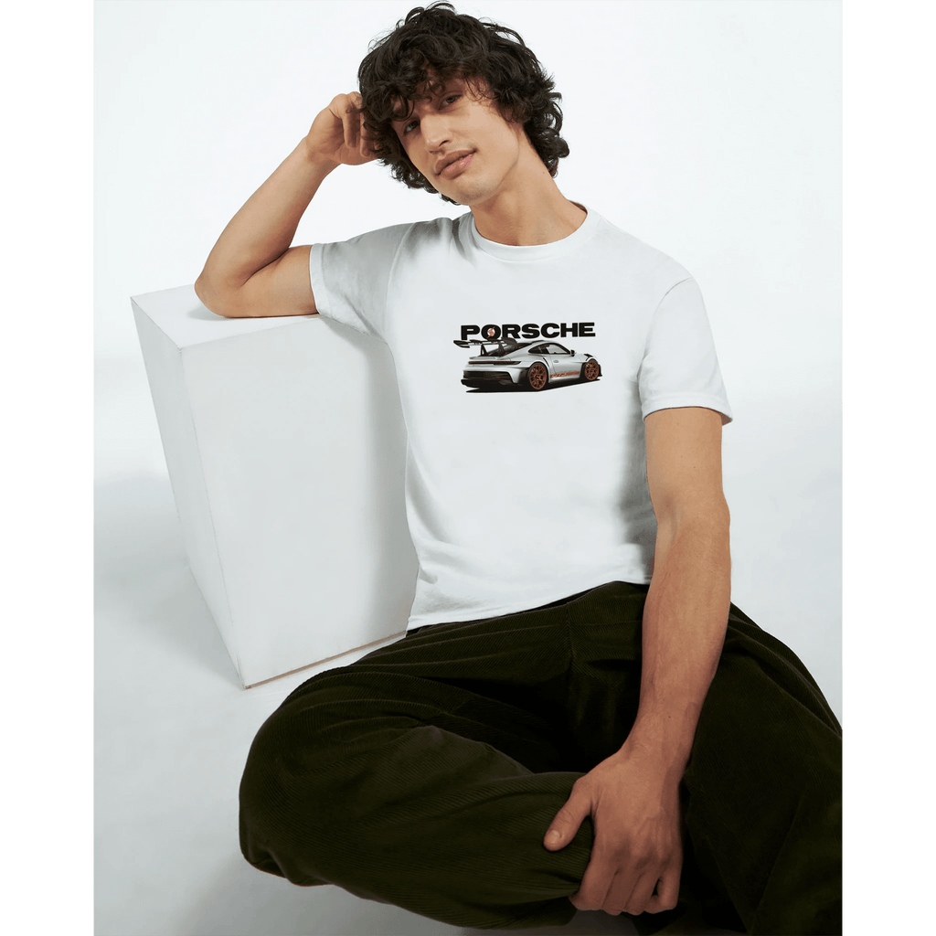 Heavyweight Unisex Crewneck T-shirt | Gildan® 5000 White - Etna Gift