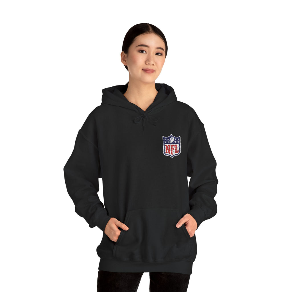 Heritage Crest Embroidered Hoodie - Etna Gift
