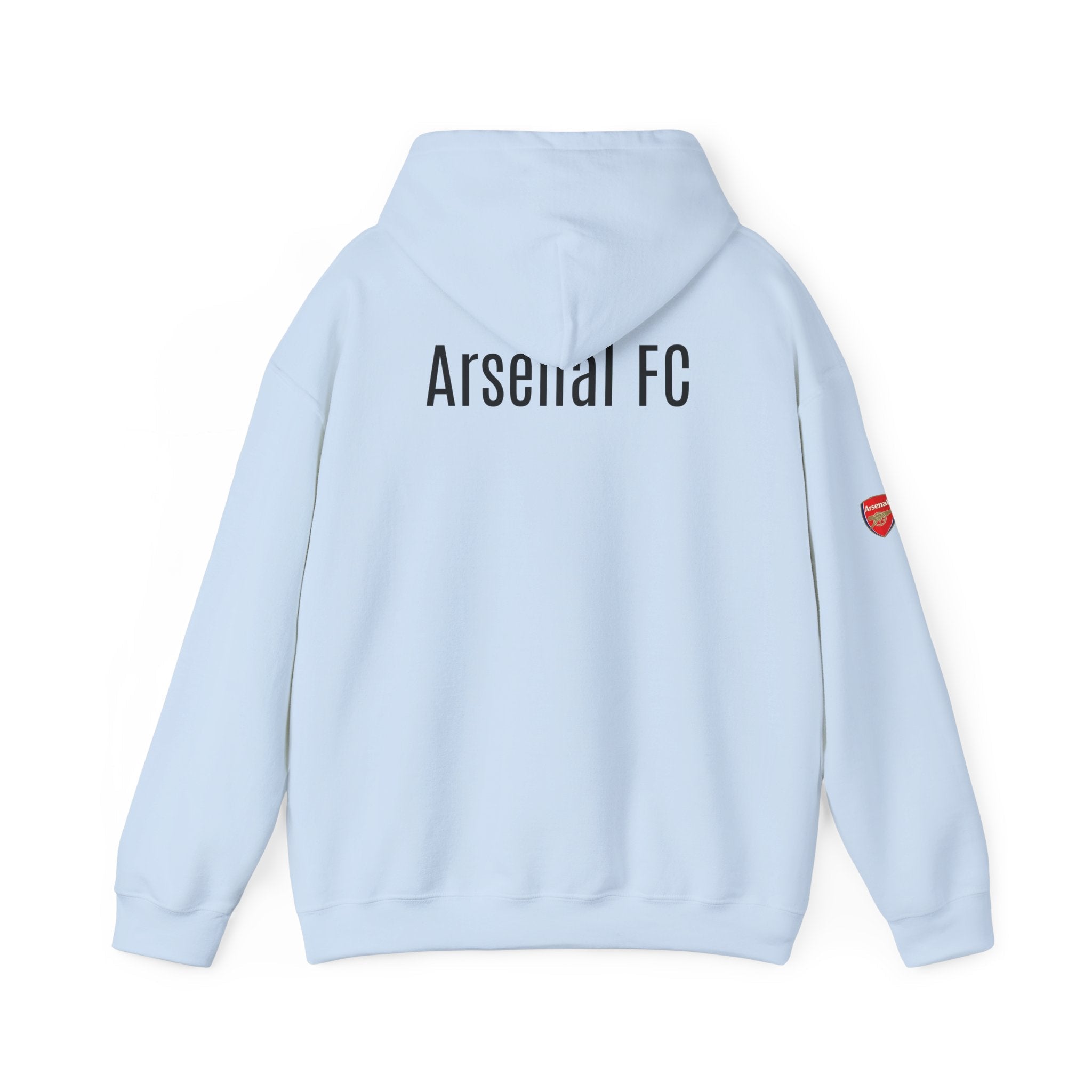 Hoodie Arsenal FC Crest & Back Text Pullover - Etna Gift