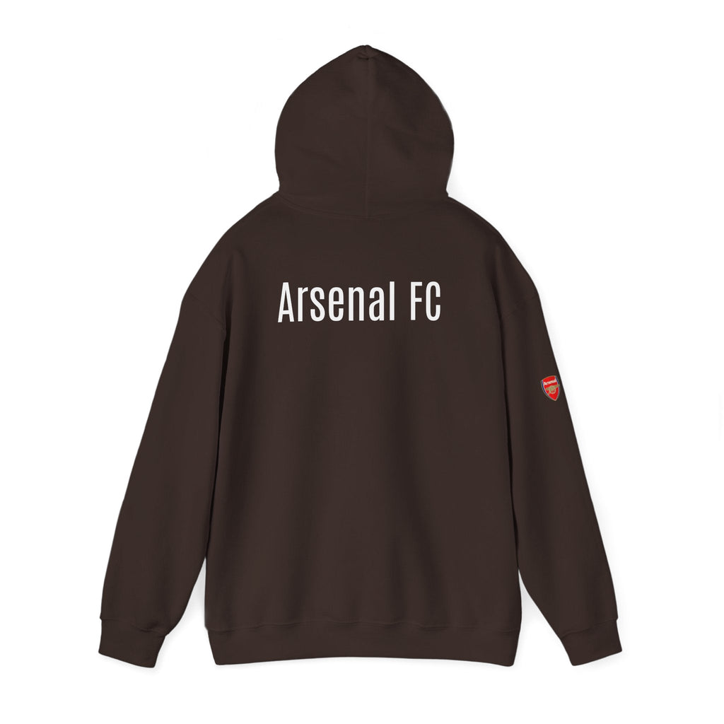 Hoodie Arsenal FC Crest & Back Text Pullover - Etna Gift
