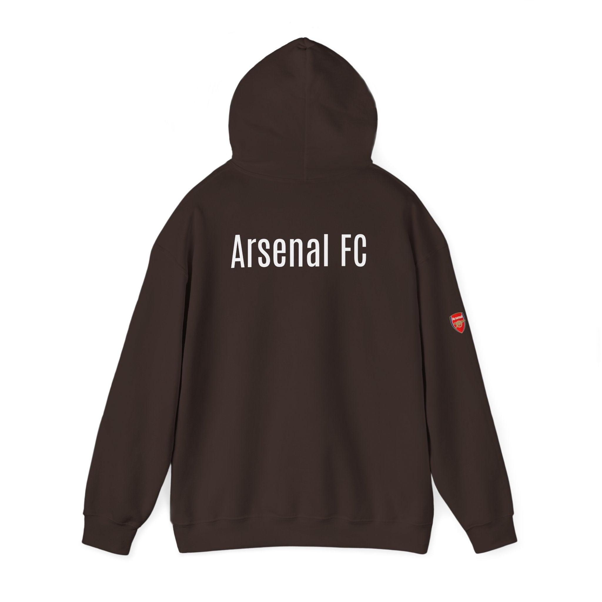 Hoodie Arsenal FC Crest & Back Text Pullover - Etna Gift