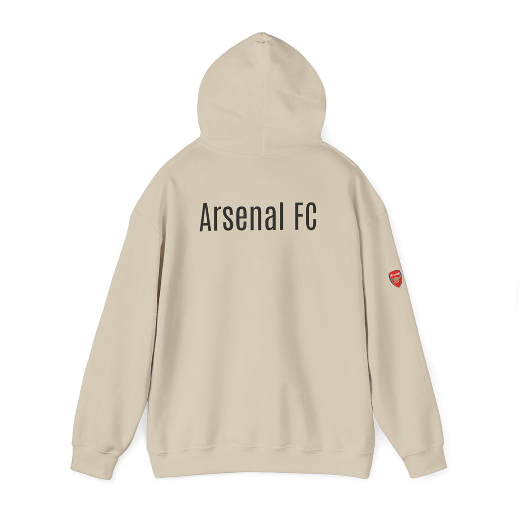 Hoodie Arsenal FC Crest & Back Text Pullover - Etna Gift