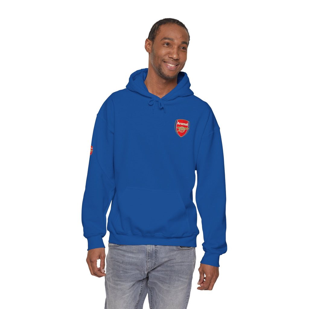 Hoodie Arsenal FC Crest & Back Text Pullover - Etna Gift