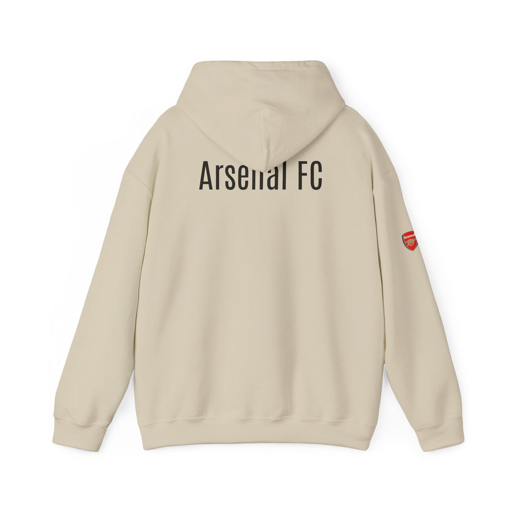 Hoodie Arsenal FC Crest & Back Text Pullover - Etna Gift