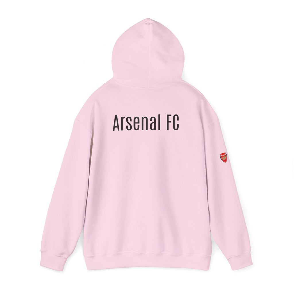 Hoodie Arsenal FC Crest & Back Text Pullover - Etna Gift