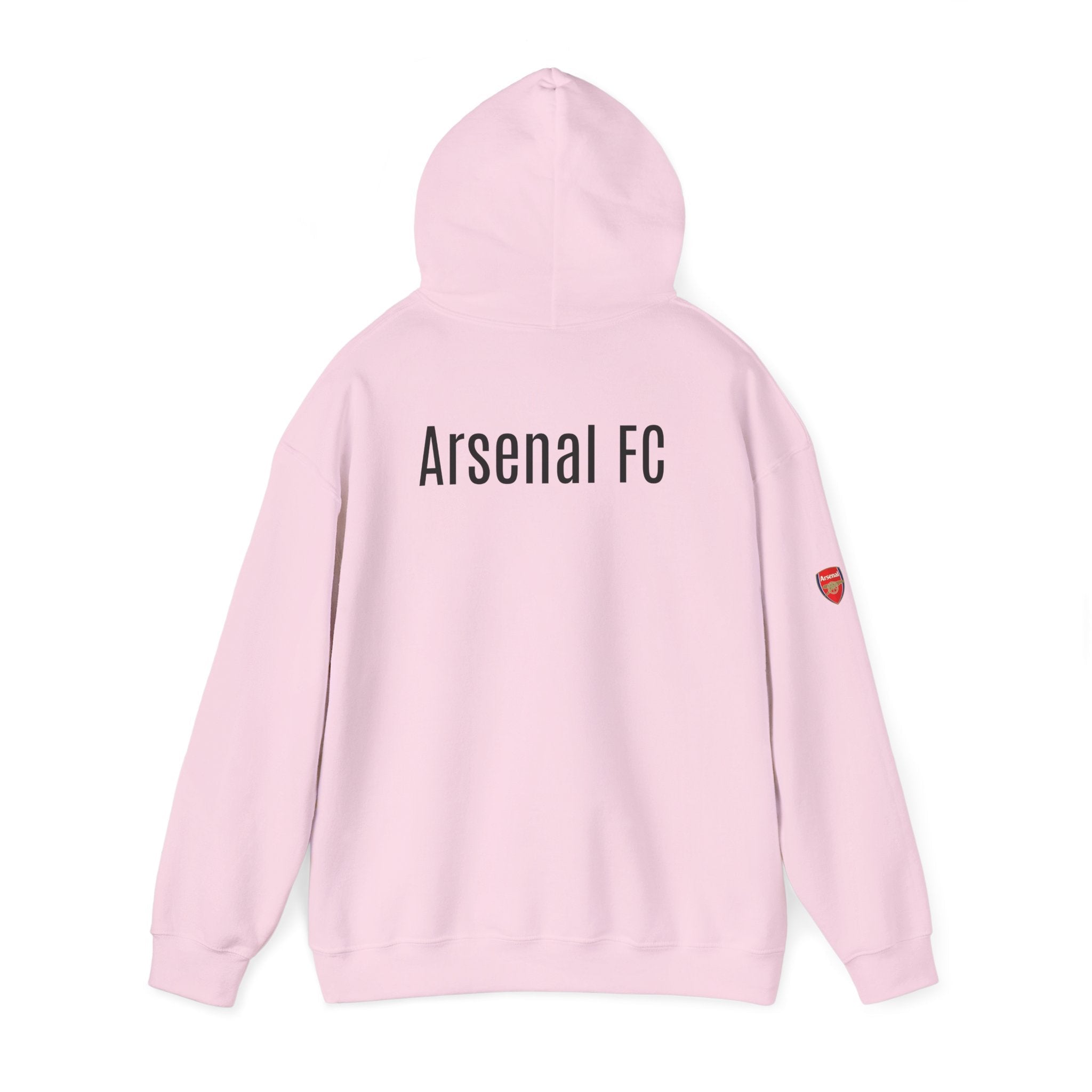 Hoodie Arsenal FC Crest & Back Text Pullover - Etna Gift