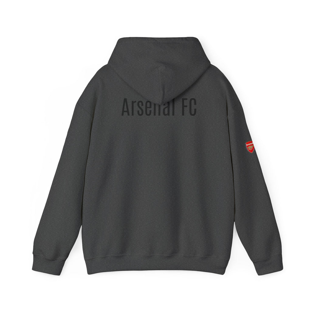 Hoodie Arsenal FC Crest & Back Text Pullover - Etna Gift
