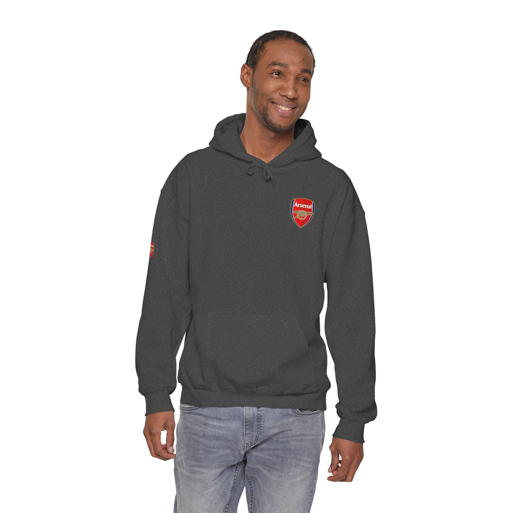 Hoodie Arsenal FC Crest & Back Text Pullover - Etna Gift