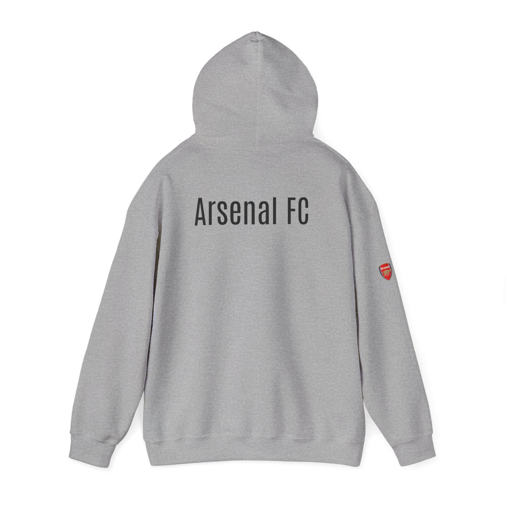 Hoodie Arsenal FC Crest & Back Text Pullover - Etna Gift