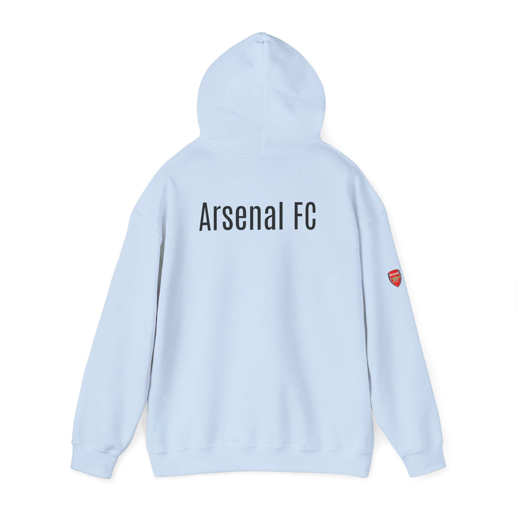 Hoodie Arsenal FC Crest & Back Text Pullover - Etna Gift