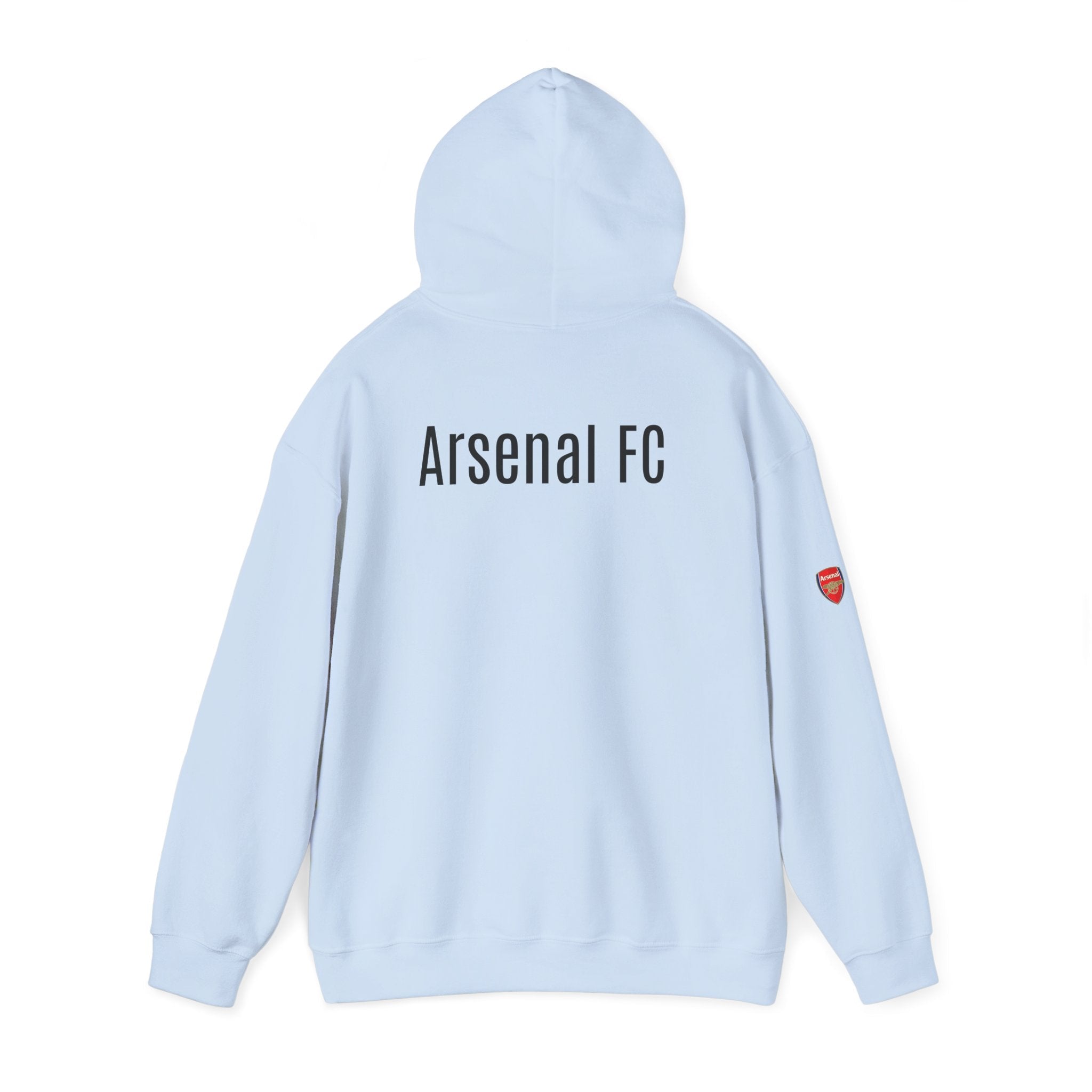Hoodie Arsenal FC Crest & Back Text Pullover - Etna Gift