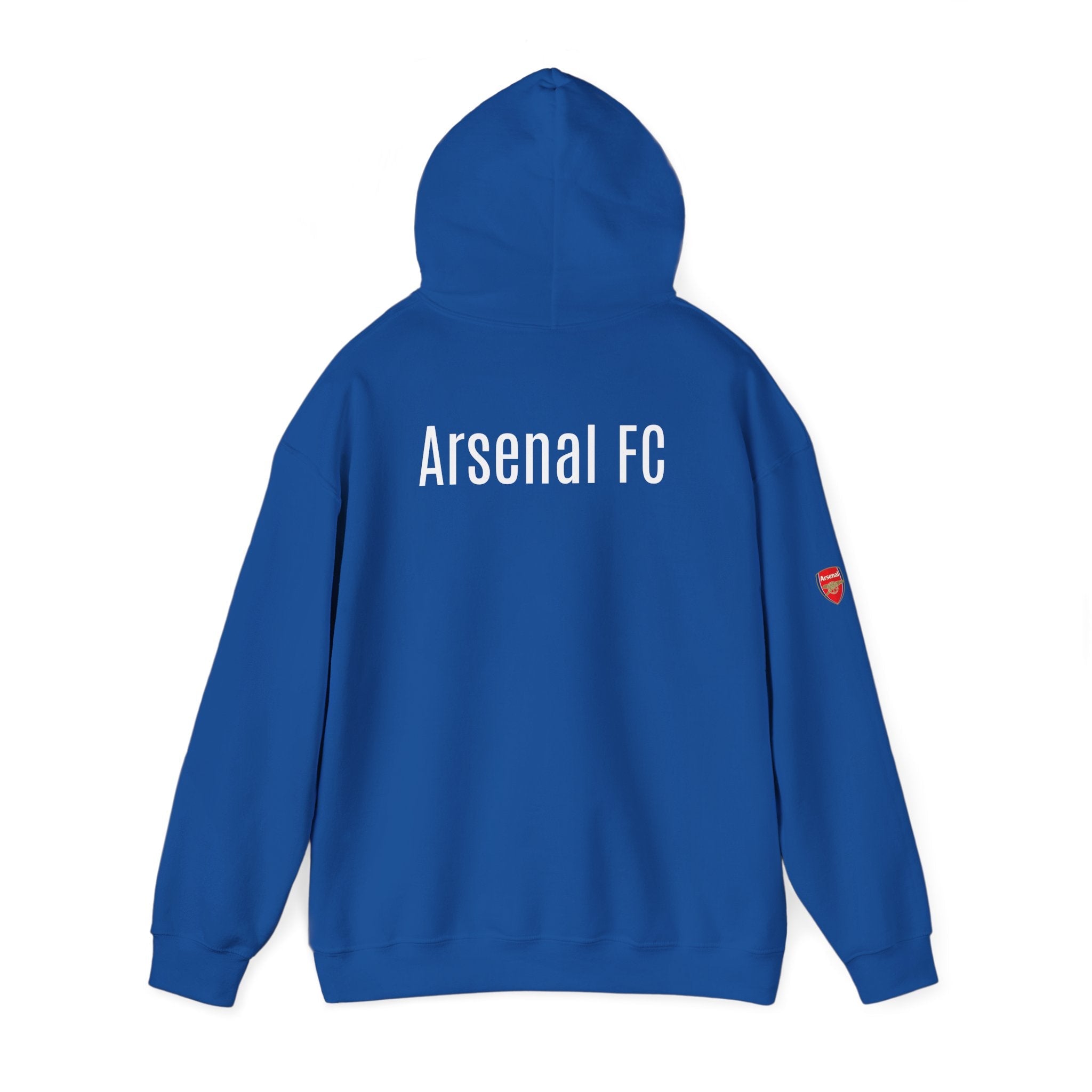 Hoodie Arsenal FC Crest & Back Text Pullover - Etna Gift