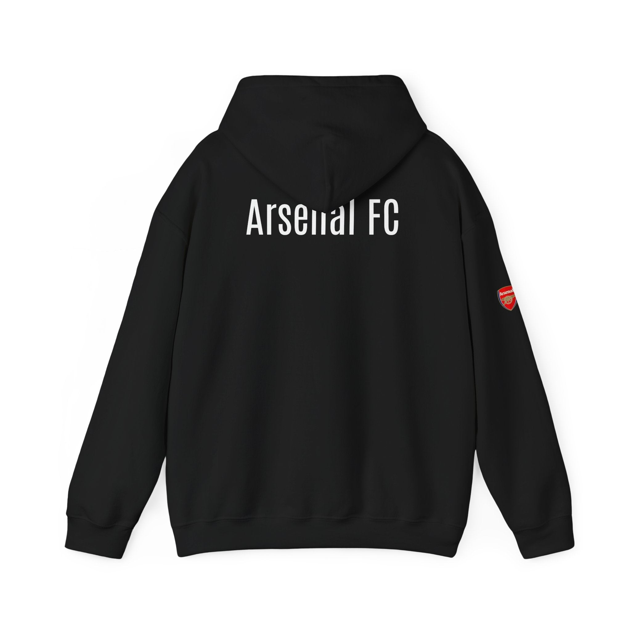 Hoodie Arsenal FC Crest & Back Text Pullover - Etna Gift
