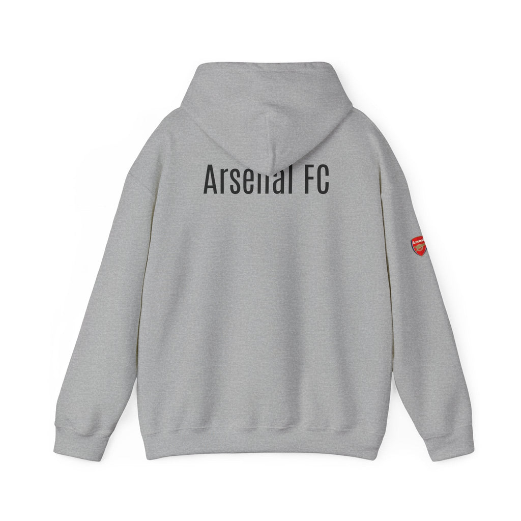 Hoodie Arsenal FC Crest & Back Text Pullover - Etna Gift